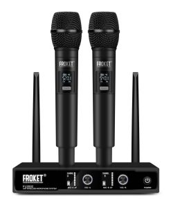 Sistema de Micrófono Inalámbrico UHF -Manuales)