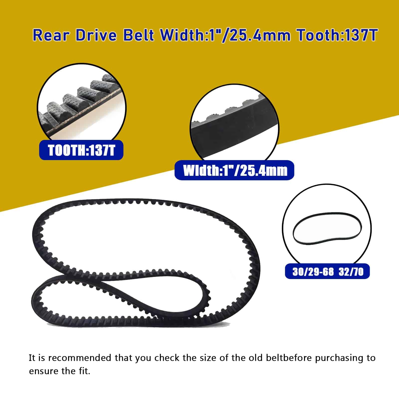 ANP PUAUTO 40024-07 40591-07 1204-0061,ANP PUAUTO 137T 1" - Imagen 3