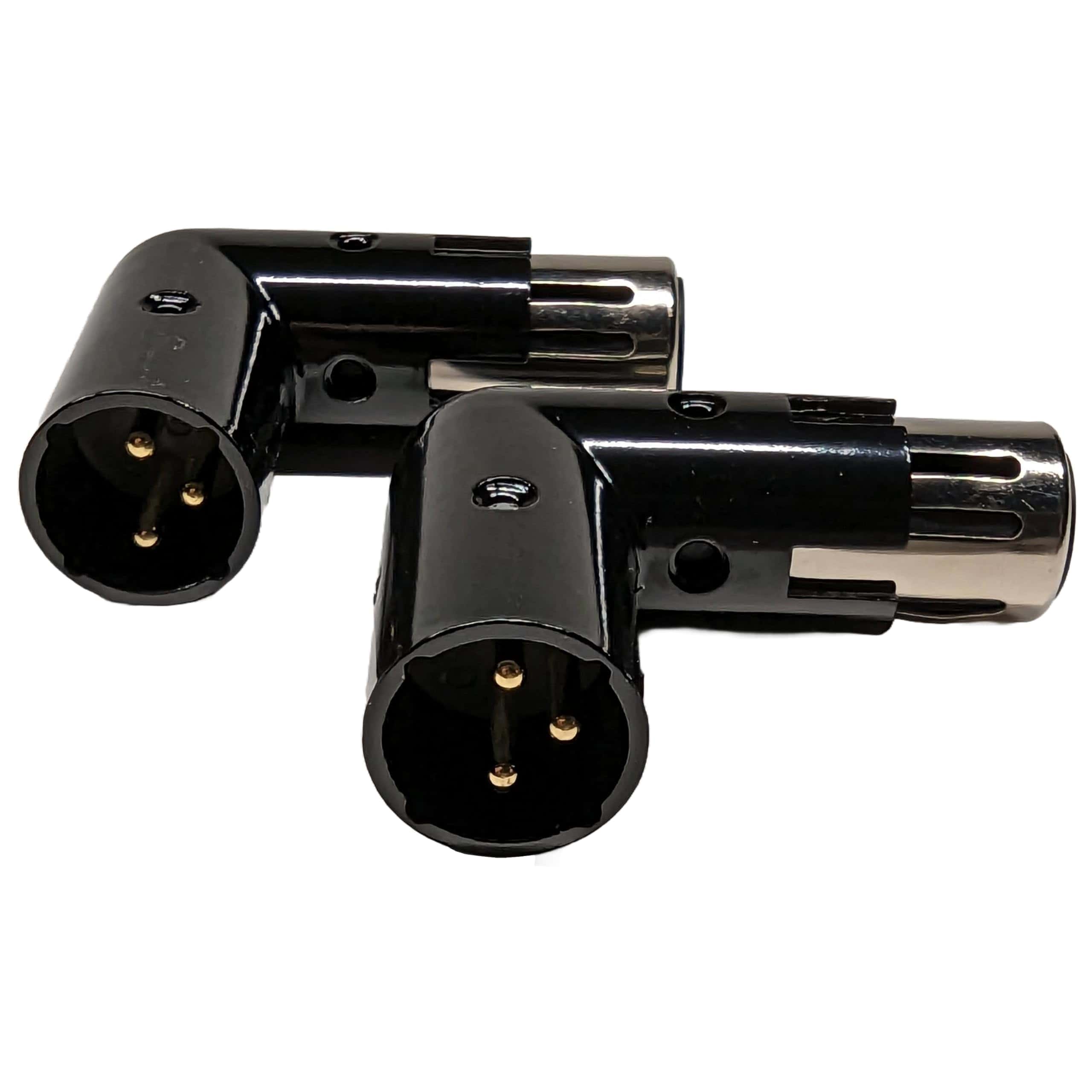 Adaptador de Ángulo XLR de 5 Piezas 3-PIN Ajustable Macho a - Imagen 5