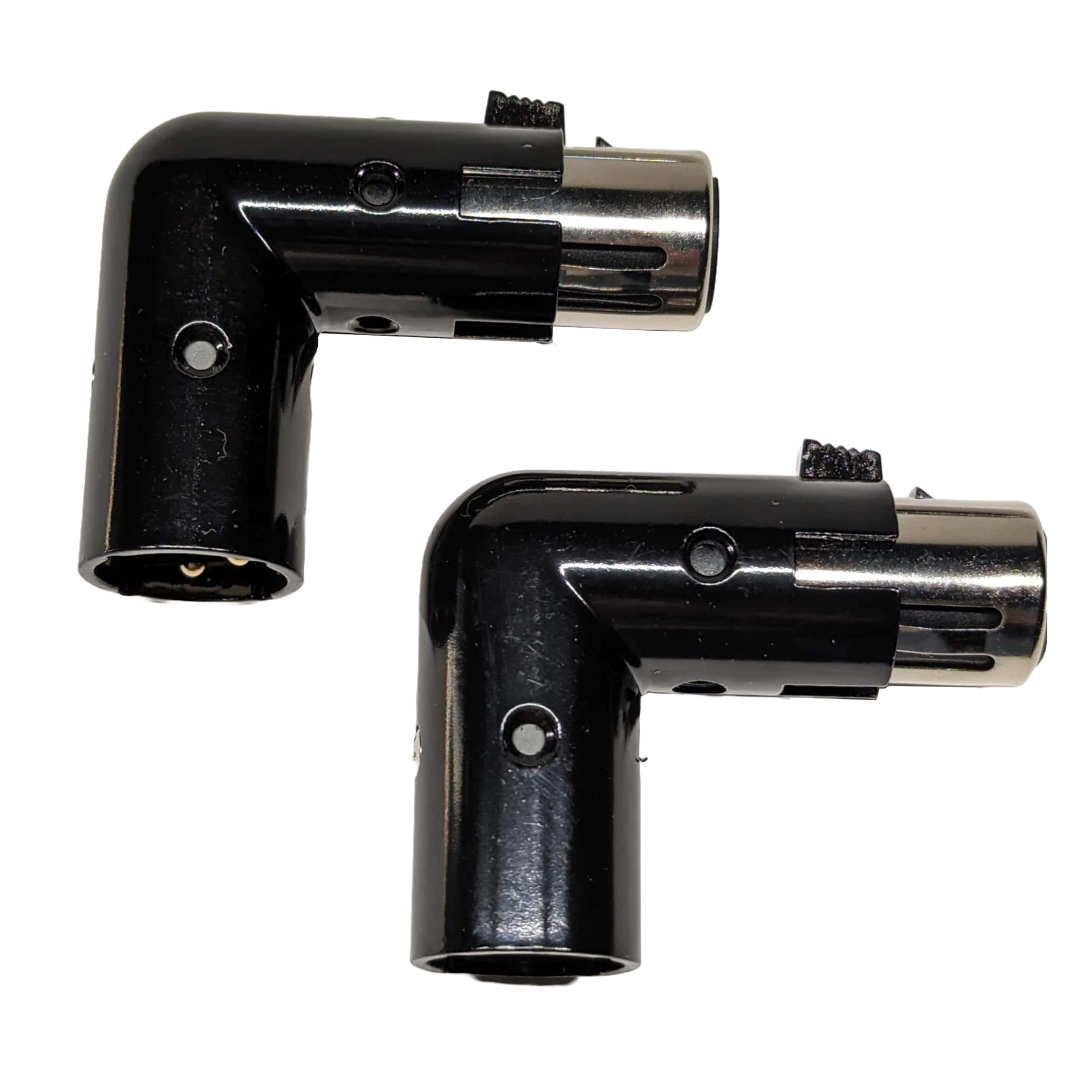 Adaptador de Ángulo XLR de 5 Piezas 3-PIN Ajustable Macho a - Imagen 4