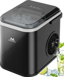Máquina de Hacer Hielo Portátil con Pantalla LED, 8 Cubos