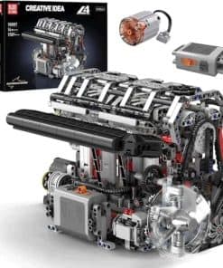 Mould King L4 Engine Building Blocks Sets, Kit de Modelo a