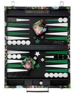 Set de Backgammon de Cuero Vegano