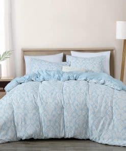 Juego de Edredón Chezmoi Collection Ivy Floral Medallion