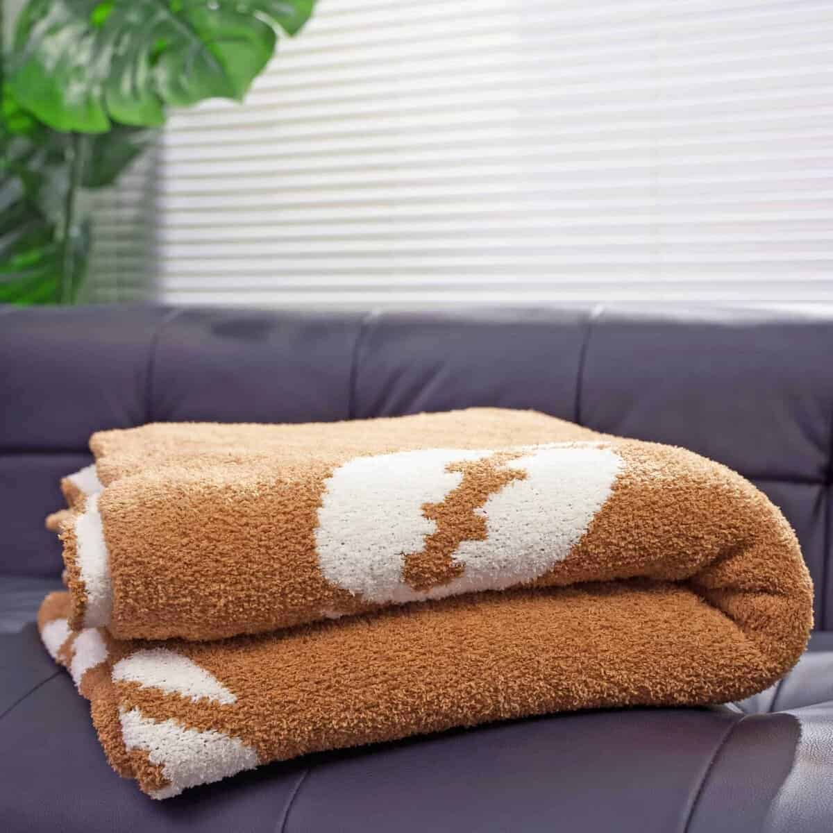 Manta Suave con Estampado de Pelotas de Fútbol, Manta - Imagen 5