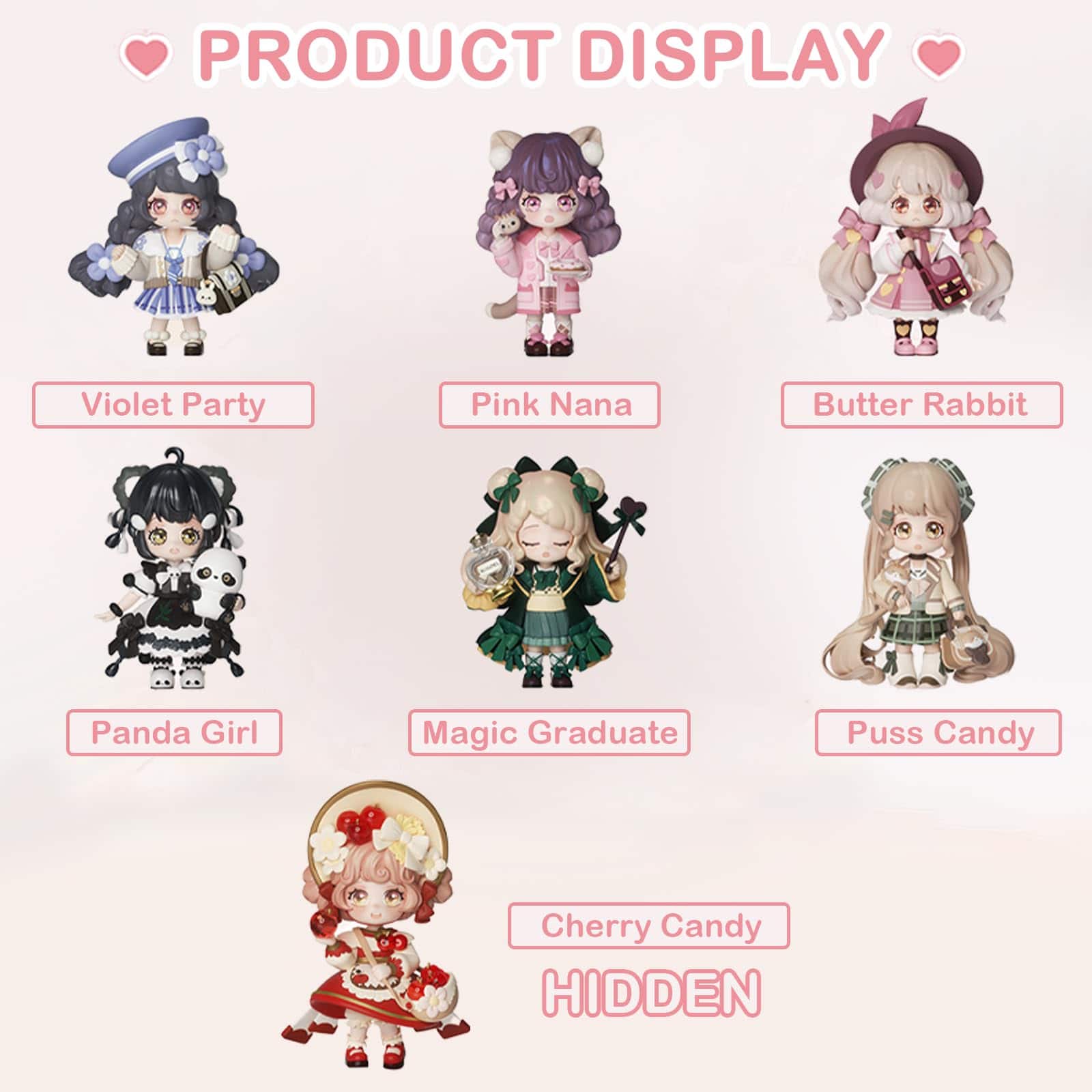 Serie de Poesía Kokoya Encounters BEEMAI 6PCs (Set de 6 No - Imagen 3