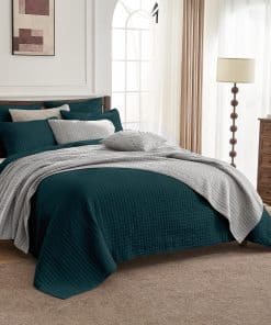 Juego de Cobertor de Jersey de Tela de Algodón 100% con