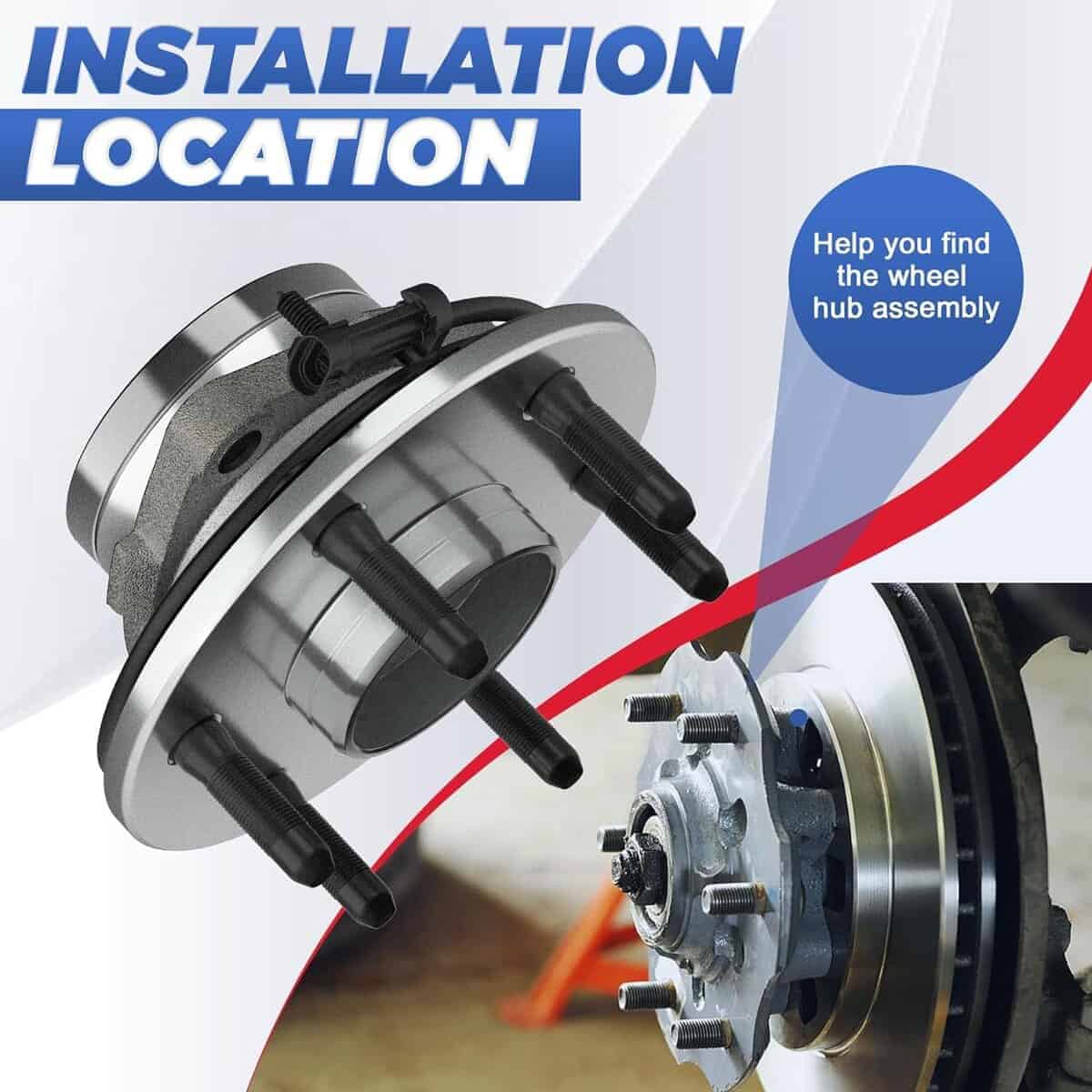 Conjunto de Rodamiento de Cubo de Rueda Delantera - Imagen 6