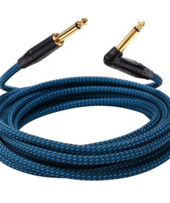 Cable de Guitarra Corson 6.35mm Mono Macho a Macho Chapado