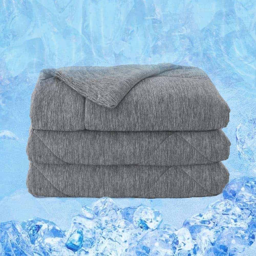 Colcha de enfriamiento Meadow Park King Size, manta de