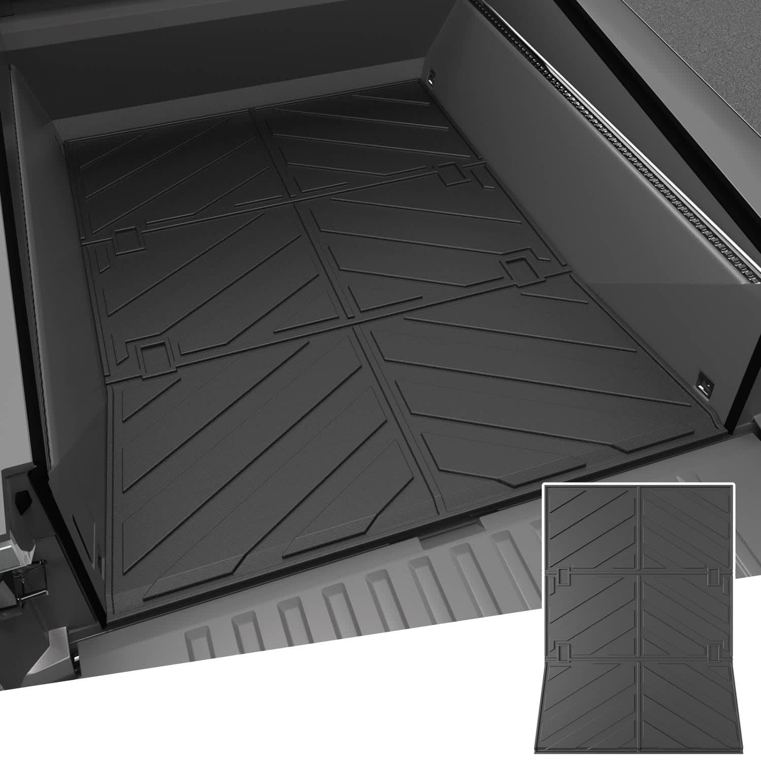 powoq Tapete para cama de camioneta Compatible con Tesla