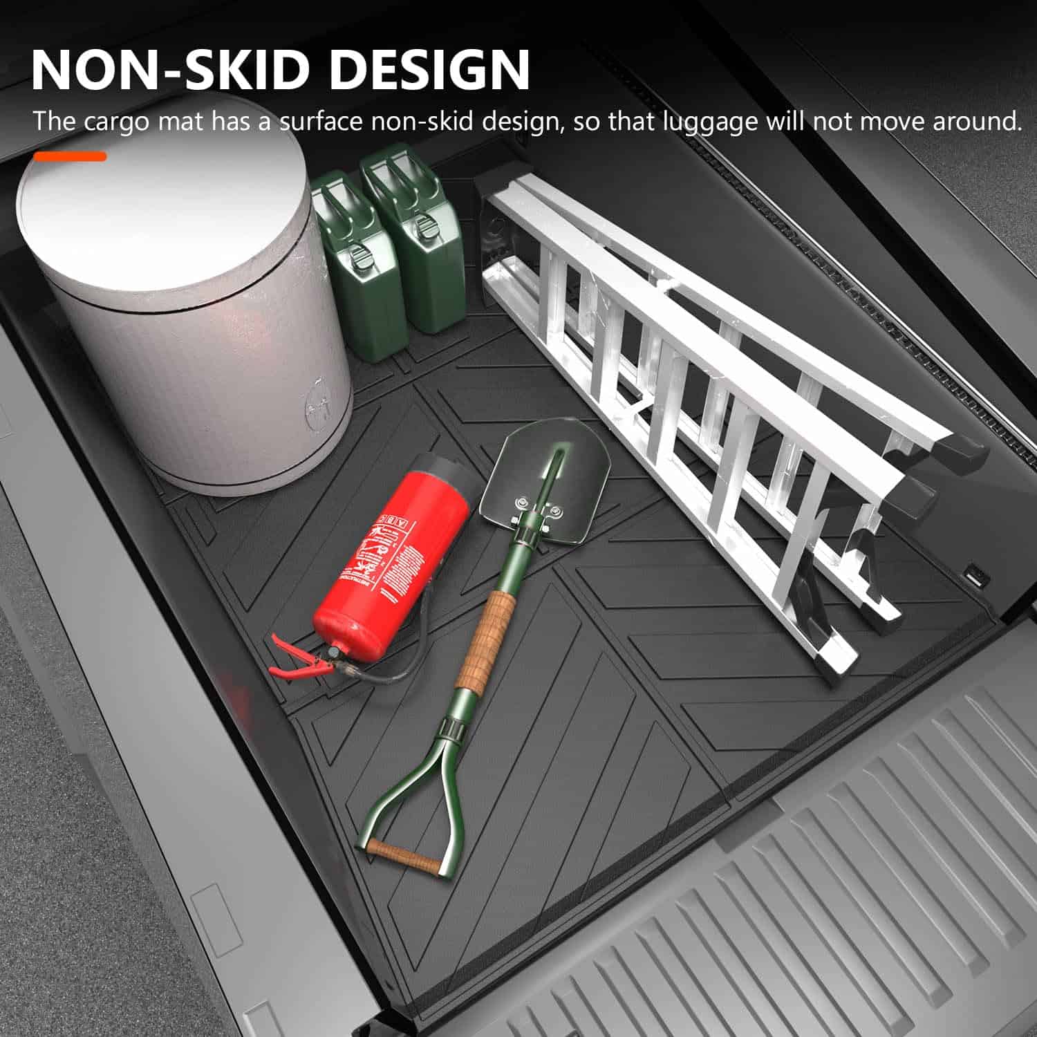 powoq Tapete para cama de camioneta Compatible con Tesla - Imagen 5