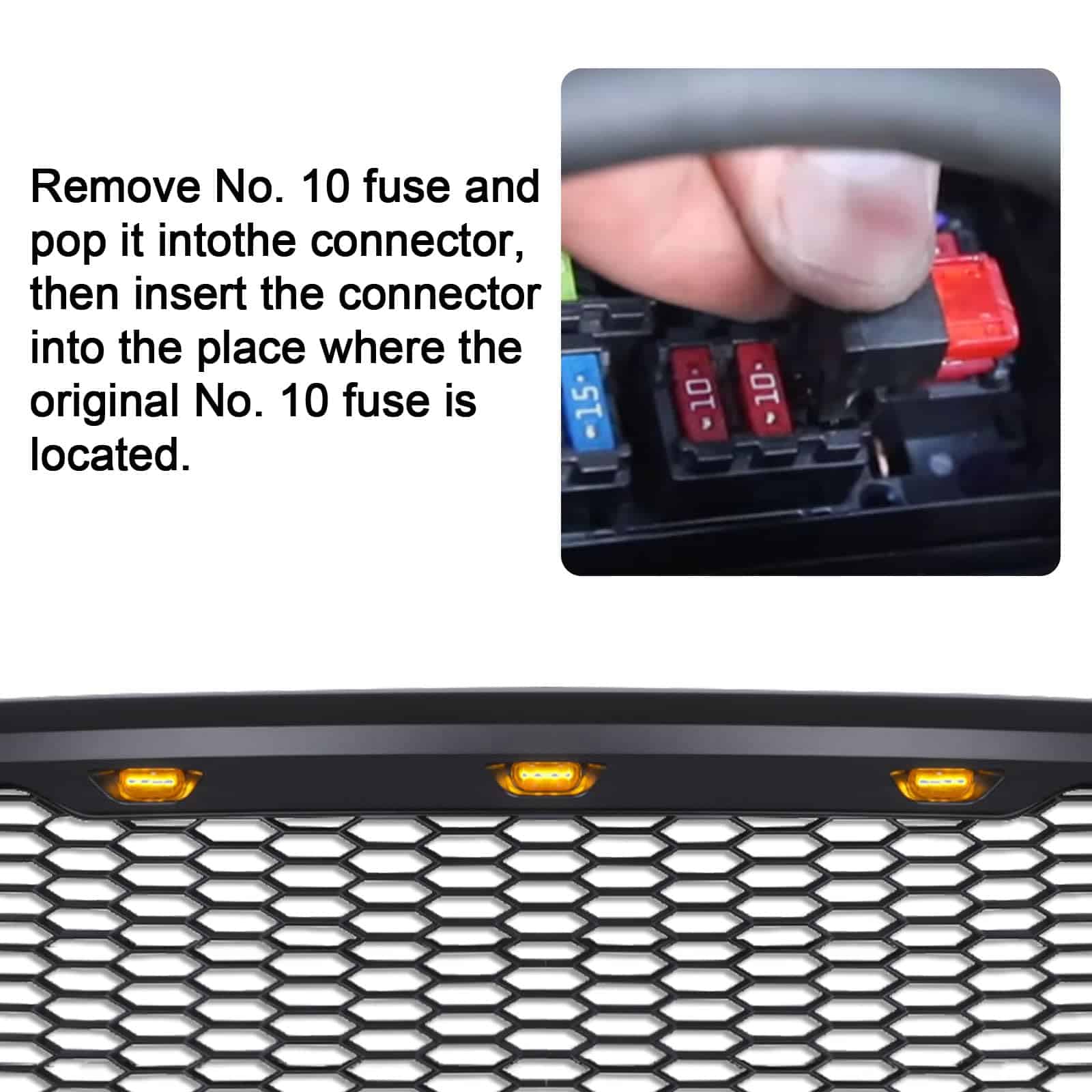 Reemplazo de Parrilla para 2004-2008 f150 Parrilla - Imagen 6