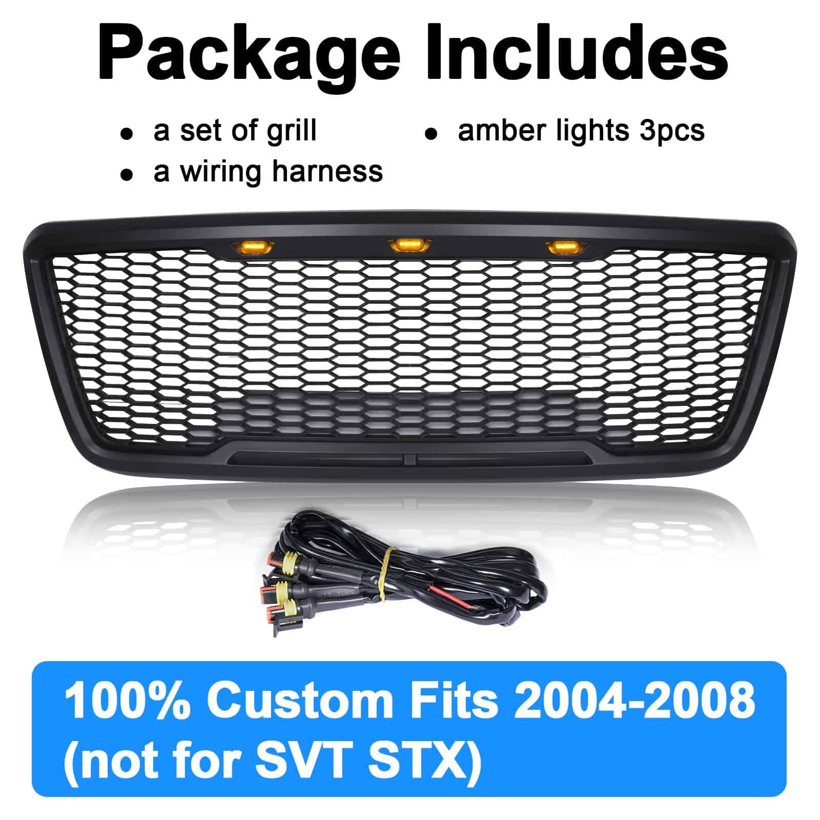 Reemplazo de Parrilla para 2004-2008 f150 Parrilla - Imagen 3