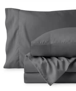 Juego de sábanas extra largas Ivy Union - Sábanas -Gris