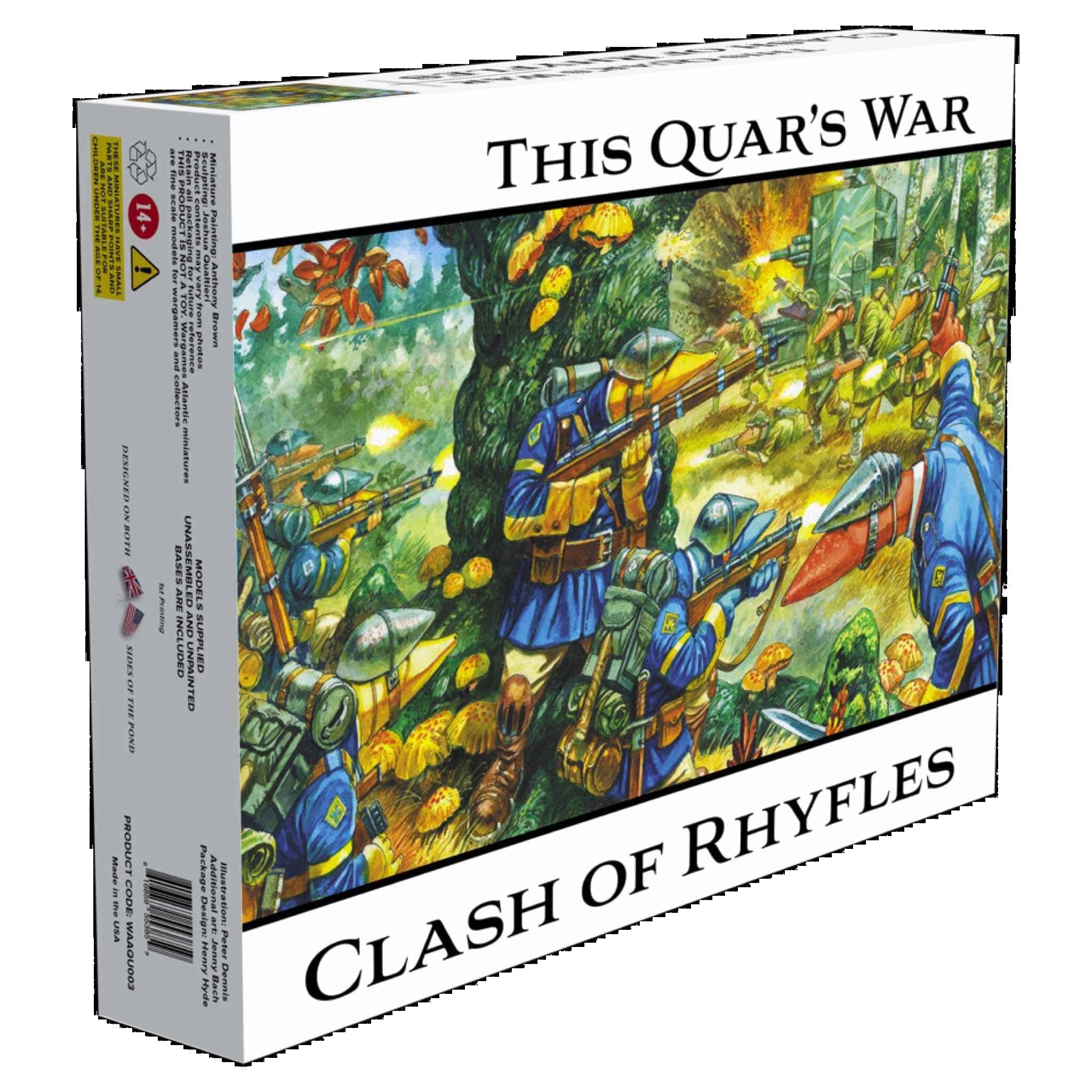 Wargames Atlantic This Quar's War: Clash of Rhyfles (24