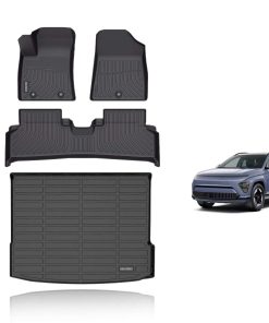 Tapetes para Piso y Forro de Carga -Negro