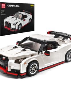 Kit de Bloques de Construcción de Coche de Carreras Mould