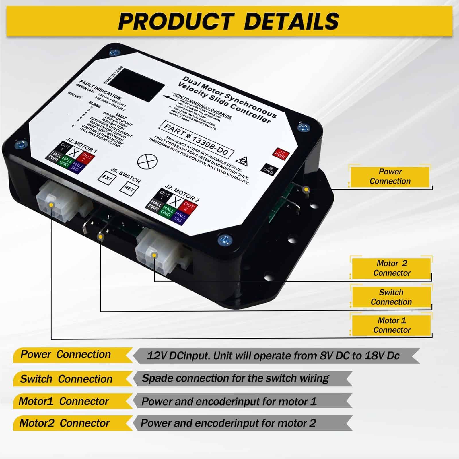 Controlador de Velocidad Dual Sincrónico de Deslizamiento - Imagen 3