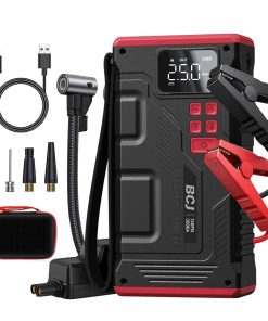 BCJ 2024 Nuevo Arrancador de Coche con Compresor de Aire,
