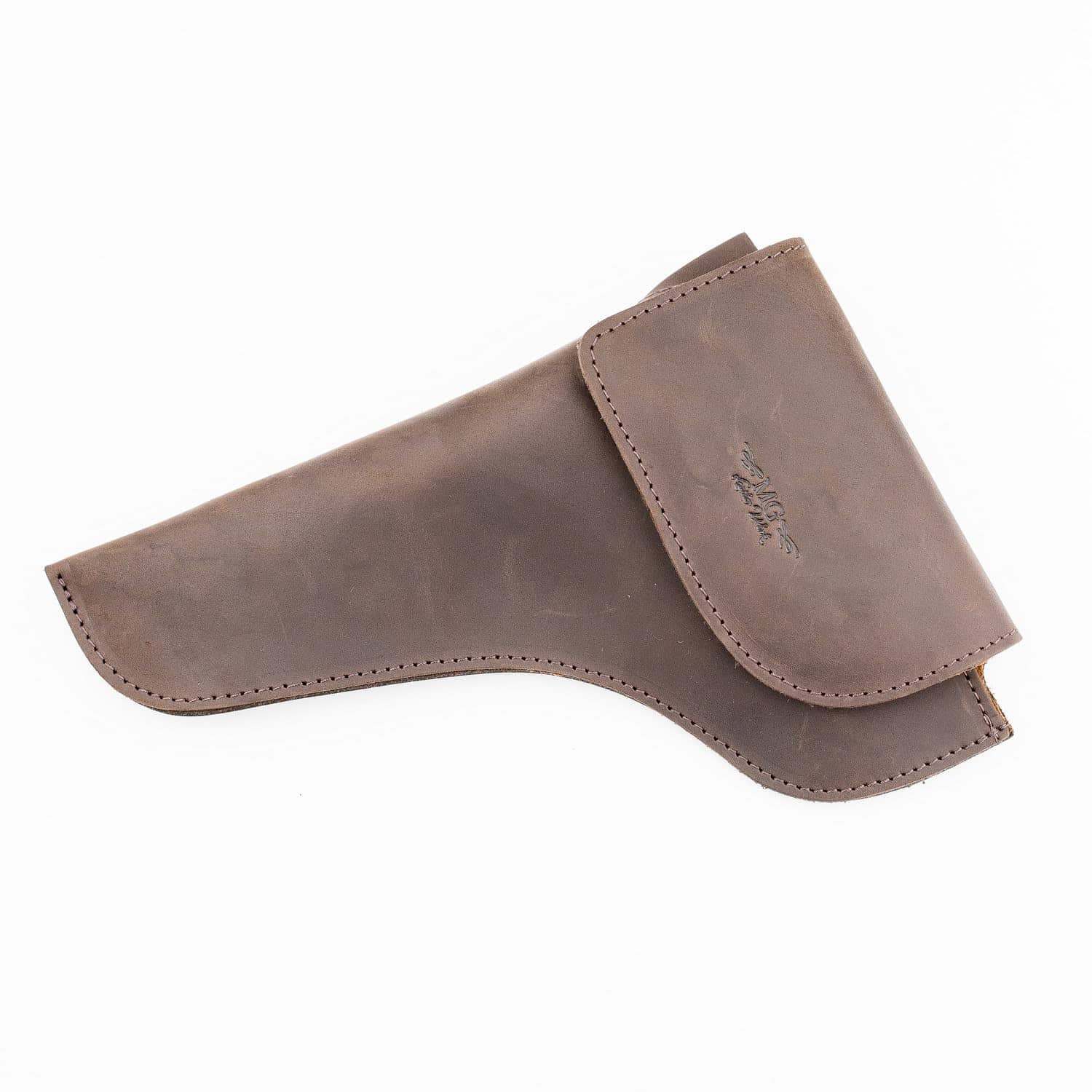 Funda de cuello de saxofón alto/tenor hecha de cuero