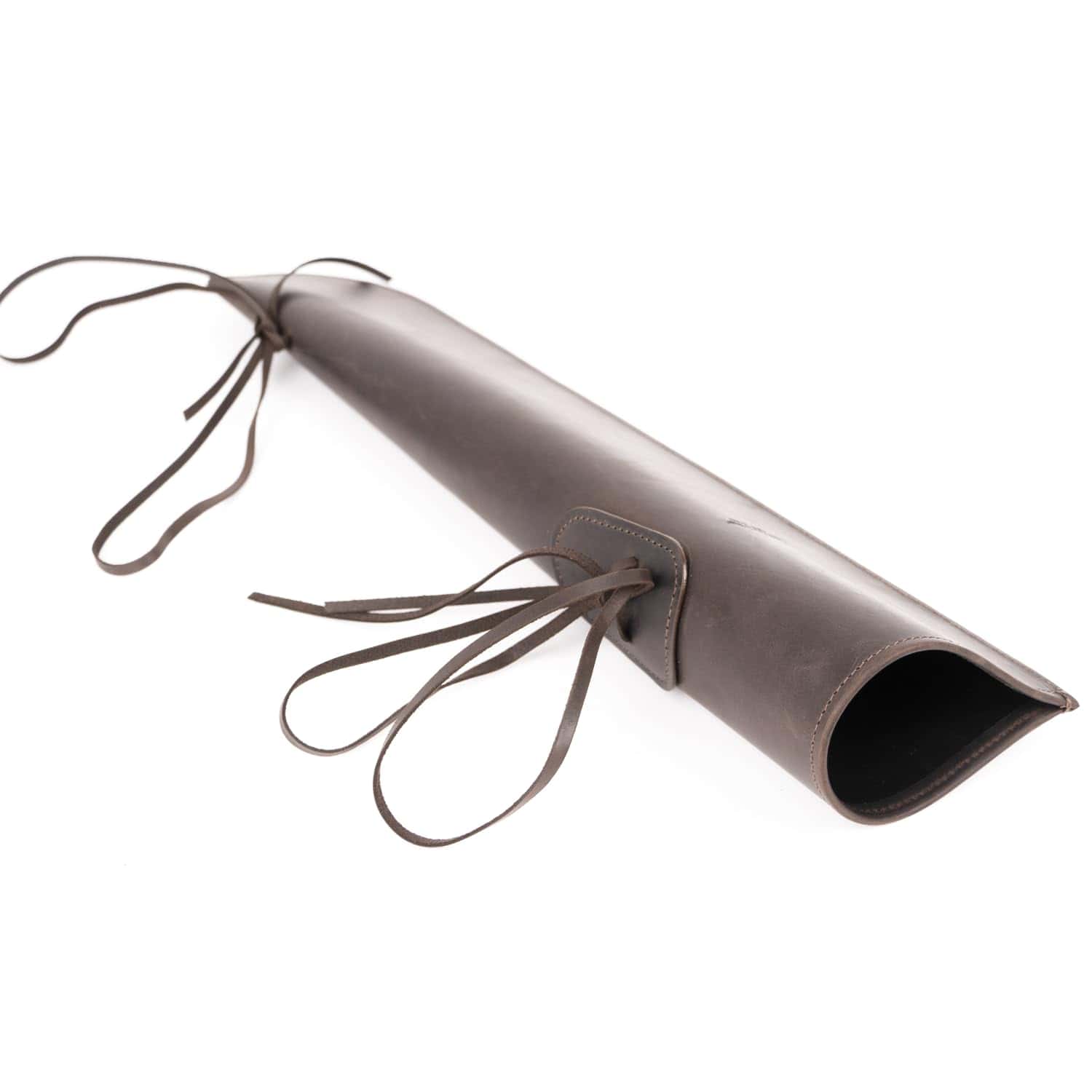 Porta arco para contrabajo en cuero Crazy Horse GENUINO - Imagen 6