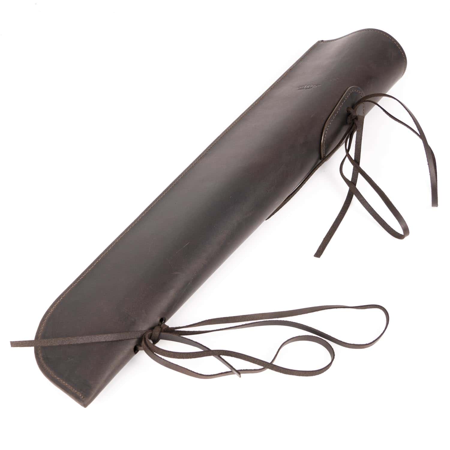 Porta arco para contrabajo en cuero Crazy Horse GENUINO - Imagen 4