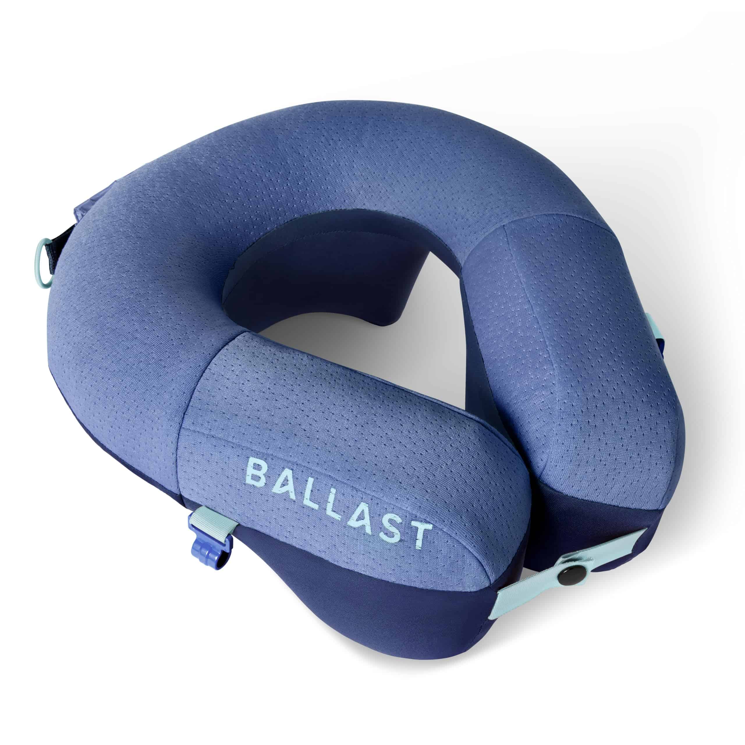 Almohada de Viaje Ballast PRO - Almohada de -Azul Océano