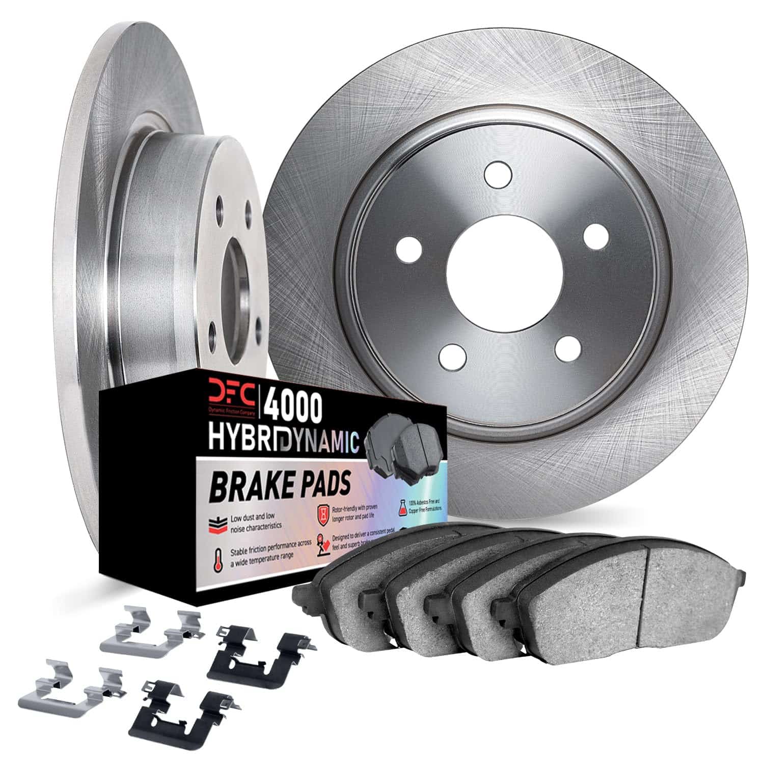 Kit de Frenos y Discos Traseros de Dynamic Friction