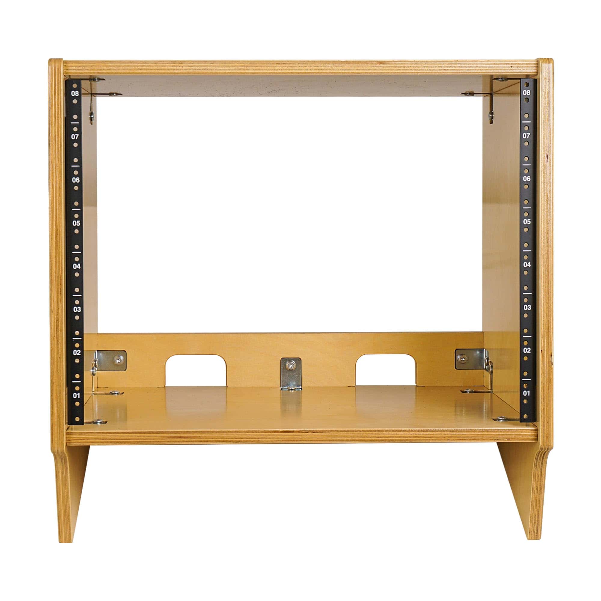 Sound Town DIY 8U Angled Desktop Turret -DRK-8SLB) - Imagen 3