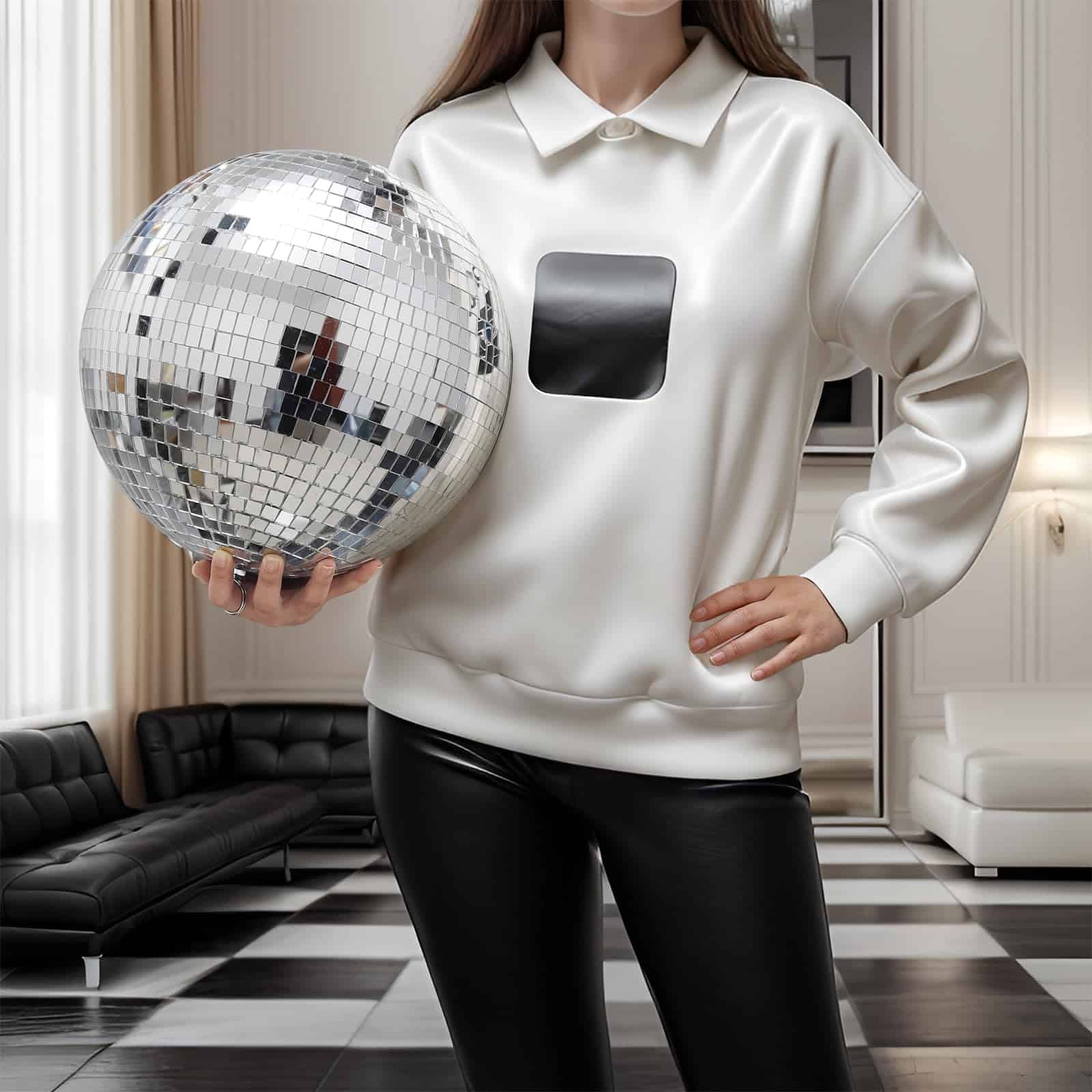 Bola de Discoteca Smaiczm 12 Pulgadas - Lámpara Colgante - Imagen 8