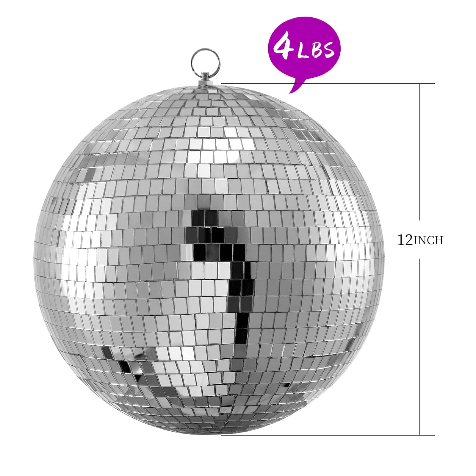 Bola de Discoteca Smaiczm 12 Pulgadas - Lámpara Colgante - Imagen 3
