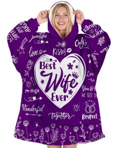 Manta con Capucha Regalo de San Valentín para Esposa de