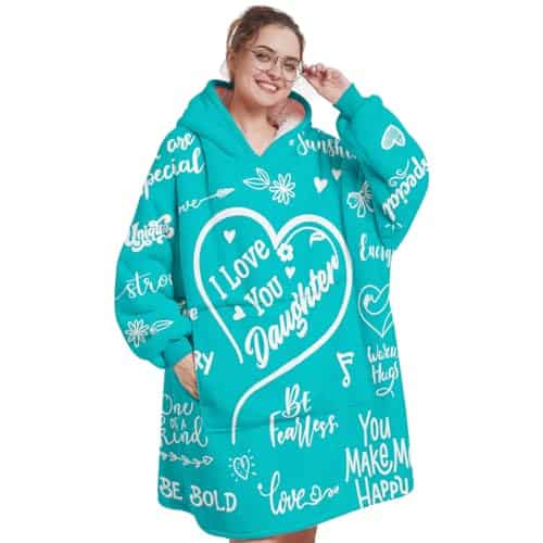 Manta con capucha para hija de Warmstorey - Regalos de