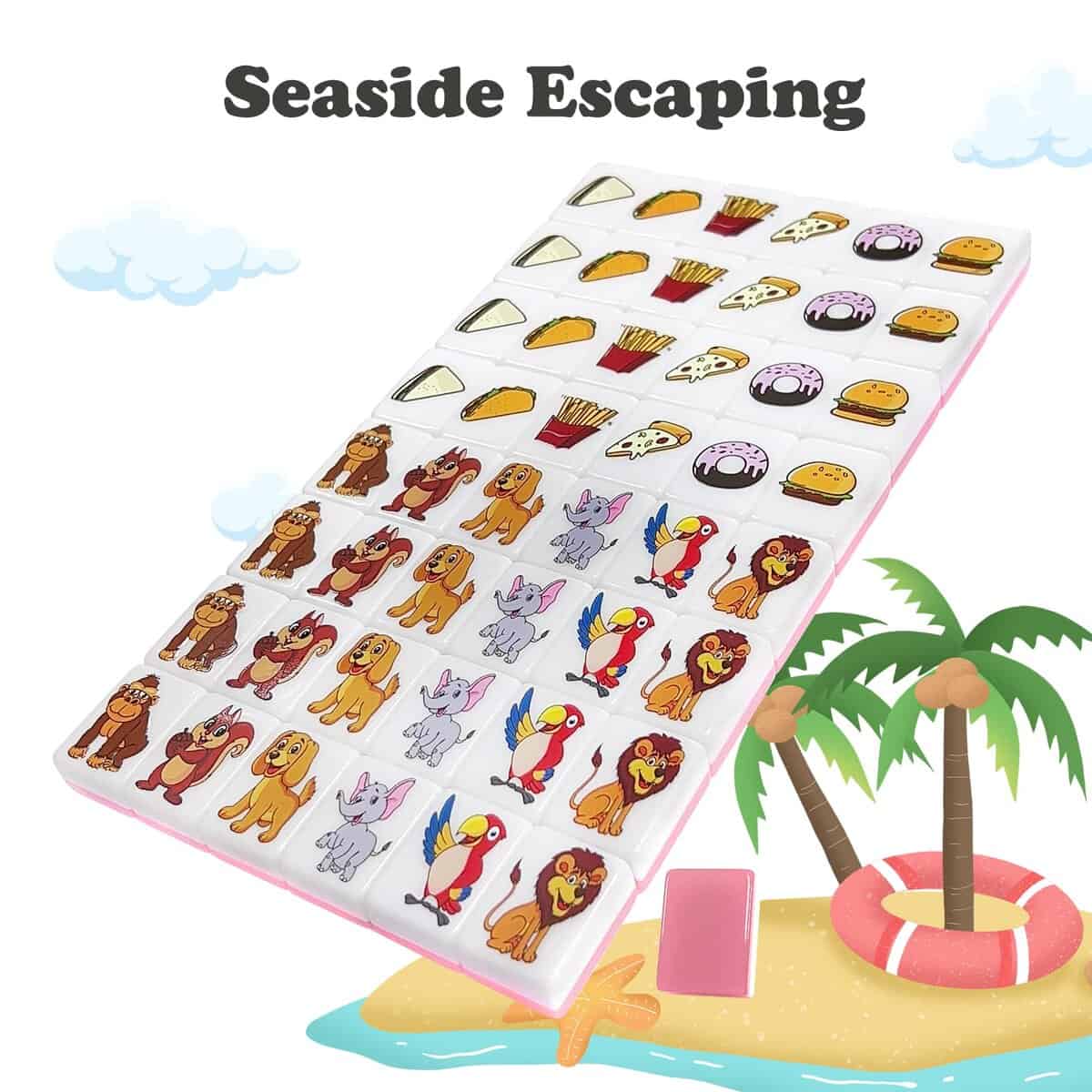 Juego de Bloques de Escape junto al Mar, Juego de Azulejos - Imagen 3
