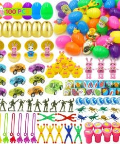 [ 6 Sorpresa Huevos Dorados ] 100 PCS Huevos de Pascua