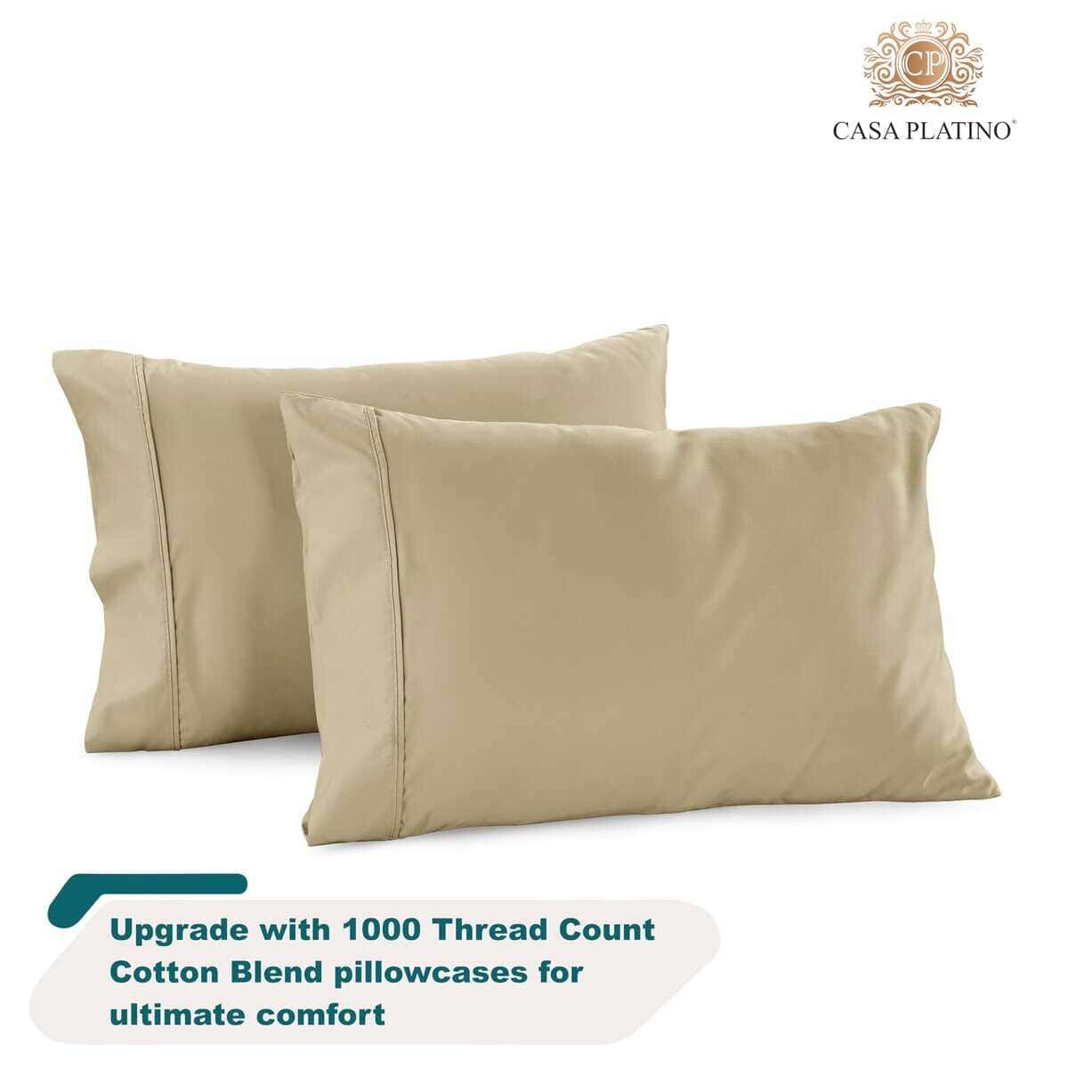 Juego de sábanas Queen Casa Platino de 1000 hilos, 4 - Imagen 10