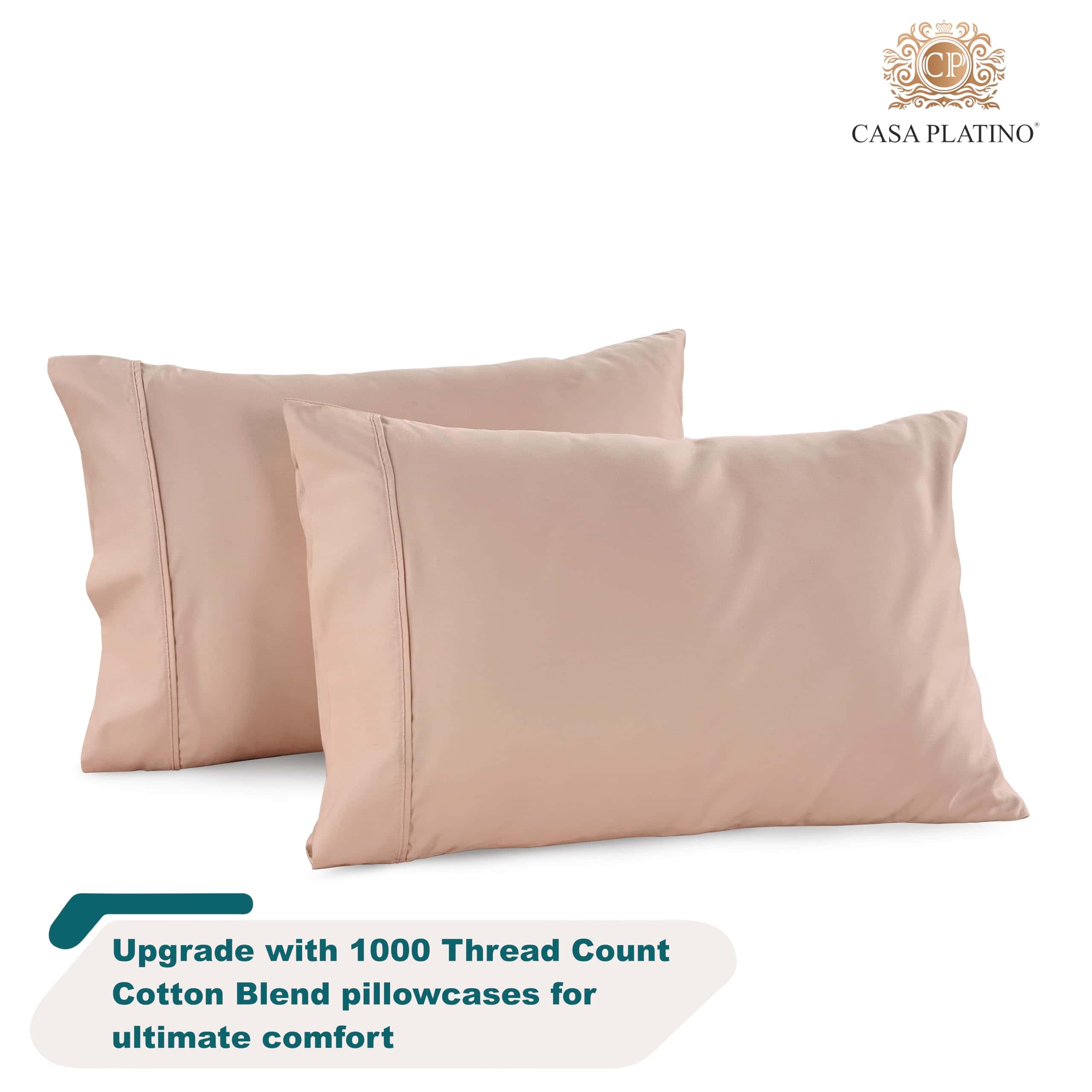 Juego de sábanas Queen Casa Platino con 1000 hilos, 4 - Imagen 10