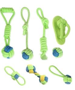 Set de 8 Juguetes de Cuerda Klean Tinkle Green Durables