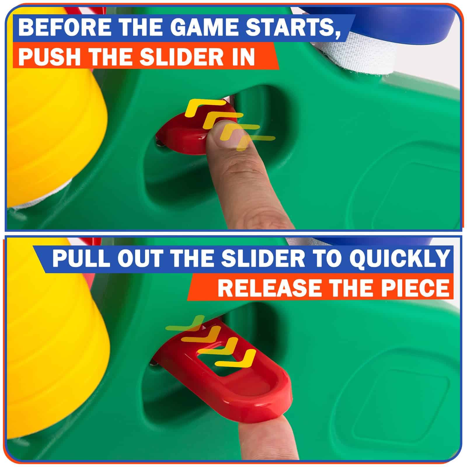 Juego Qrooper Connect, 1.9 Pies 4-en-Linea Juego de Fiesta - Imagen 6