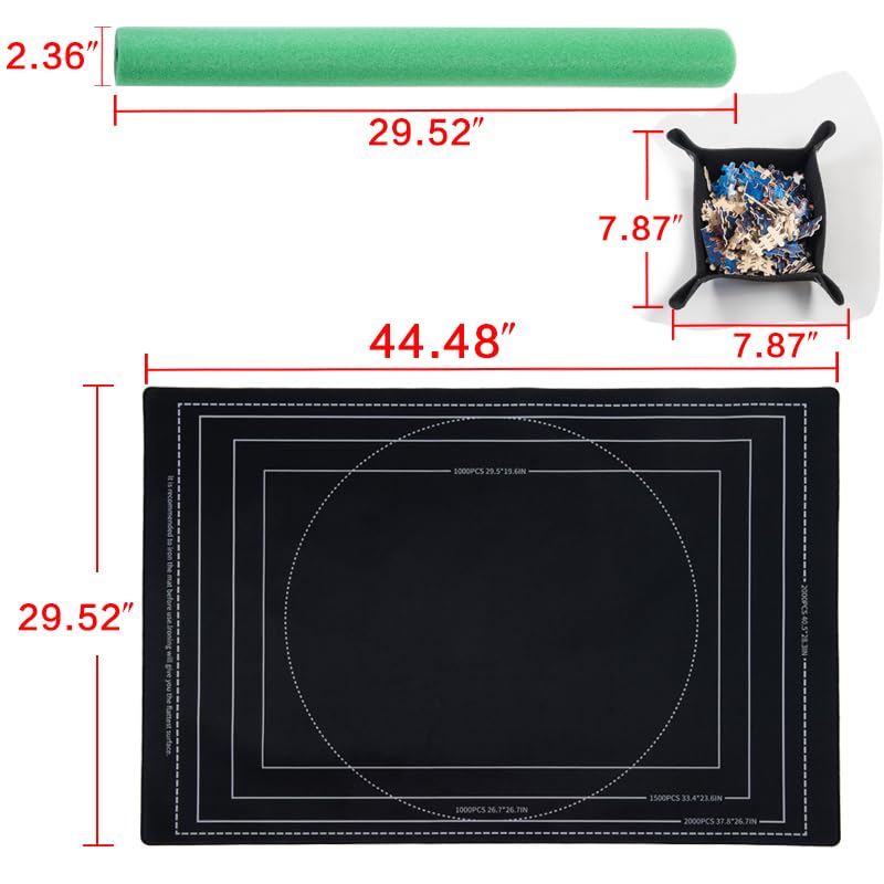 Tapete de Puzzle Premium Diseño Enrollable Superficie de - Imagen 6