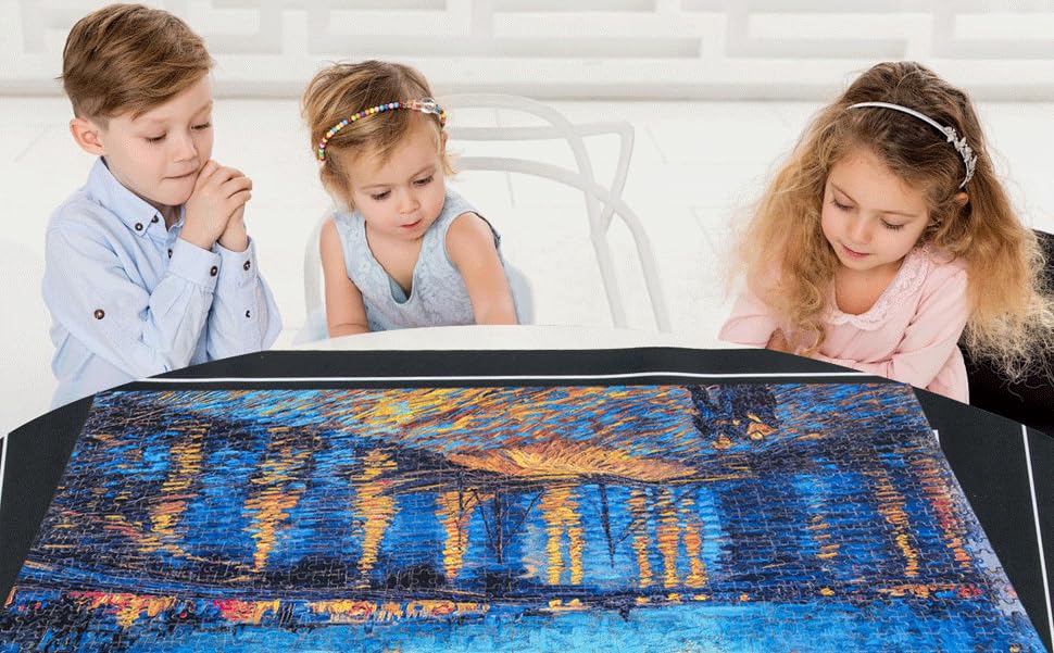 Tapete de Puzzle Premium Diseño Enrollable Superficie de - Imagen 4