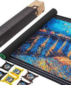 Tapete de Puzzle Premium Diseño Enrollable Superficie de