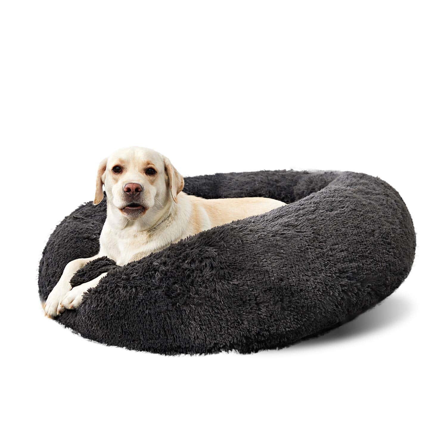 Cama Redonda Lavable para Perros Grandes, Cama Donut para