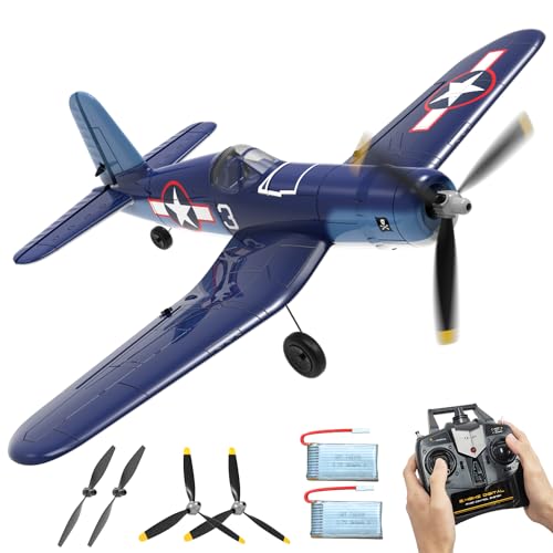 Avión RC 4 Canales F4U Corsair RTF con Control Remoto,