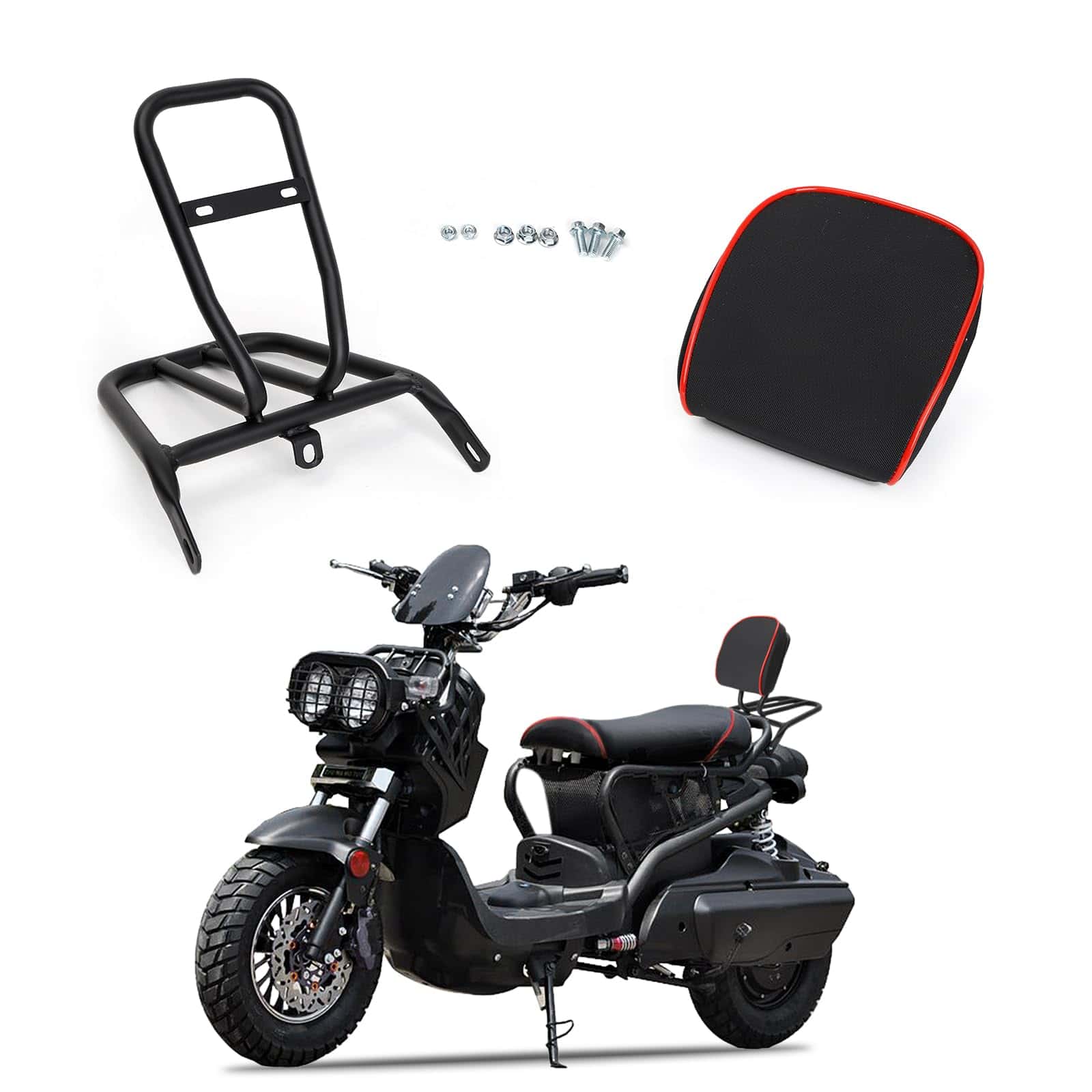 Portaequipajes para motocicleta Minho de hierro pesado con - Imagen 5