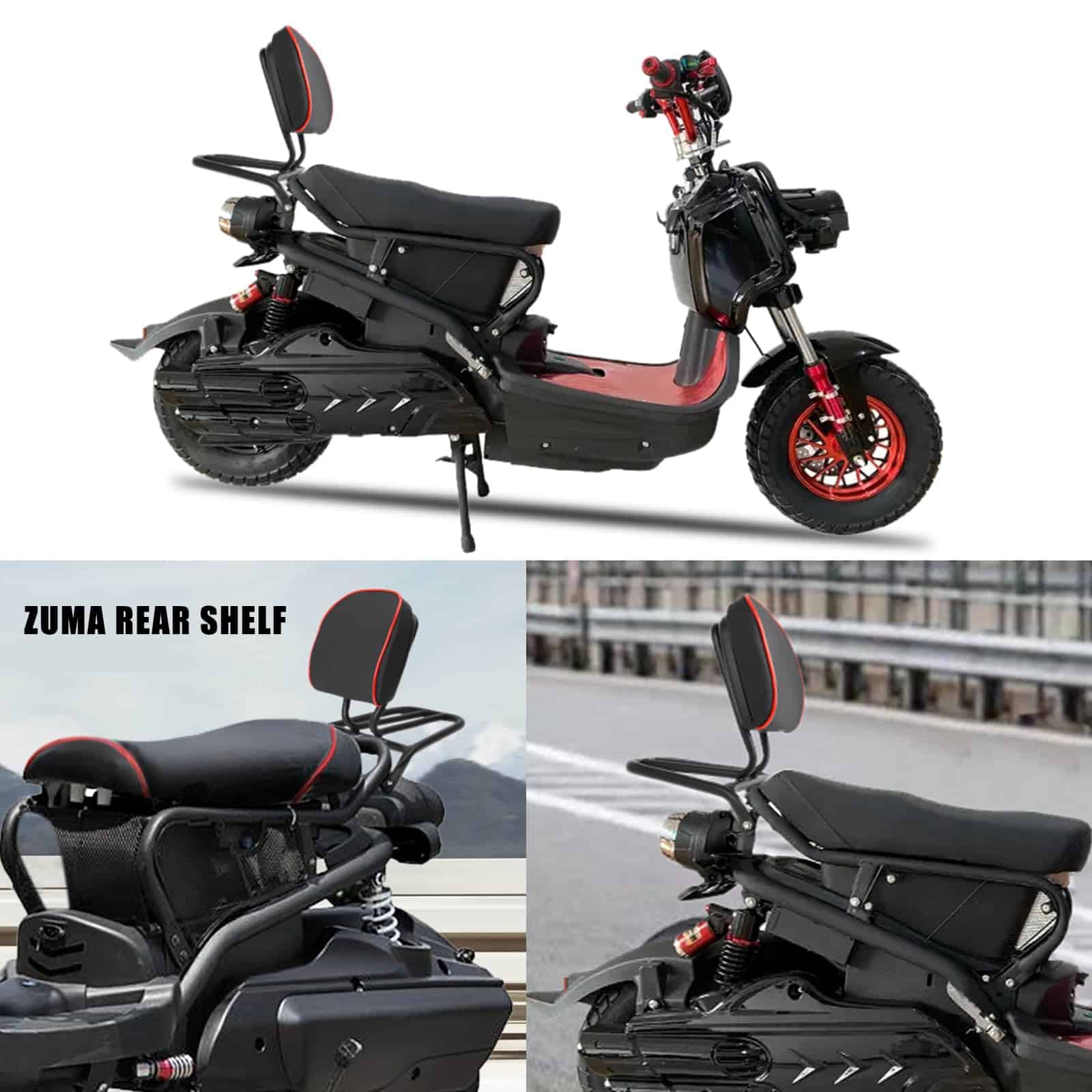 Portaequipajes para motocicleta Minho de hierro pesado con - Imagen 4