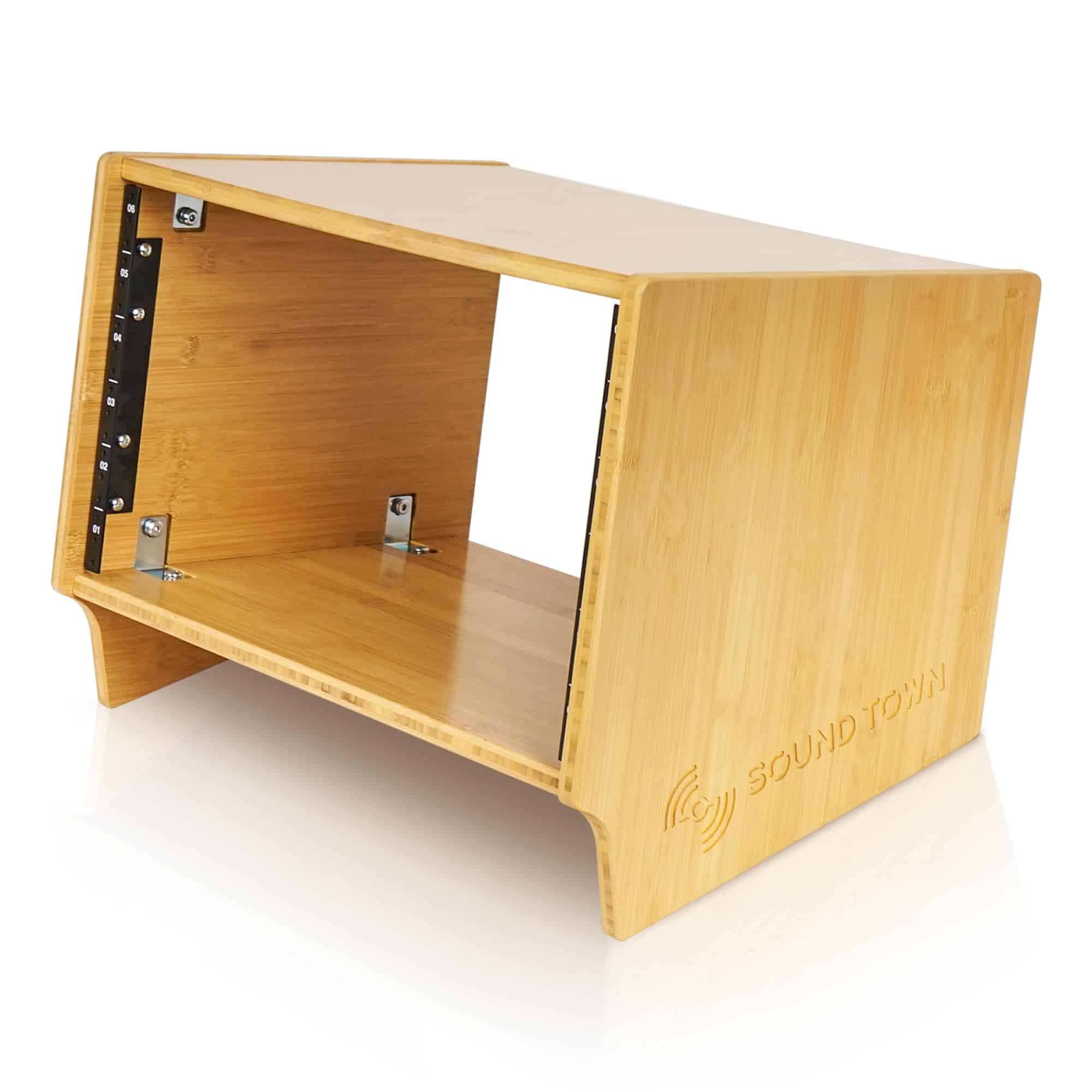 Rack de Estudio en Torreta Inclinada DIY 6U de Sound Town, - Imagen 4