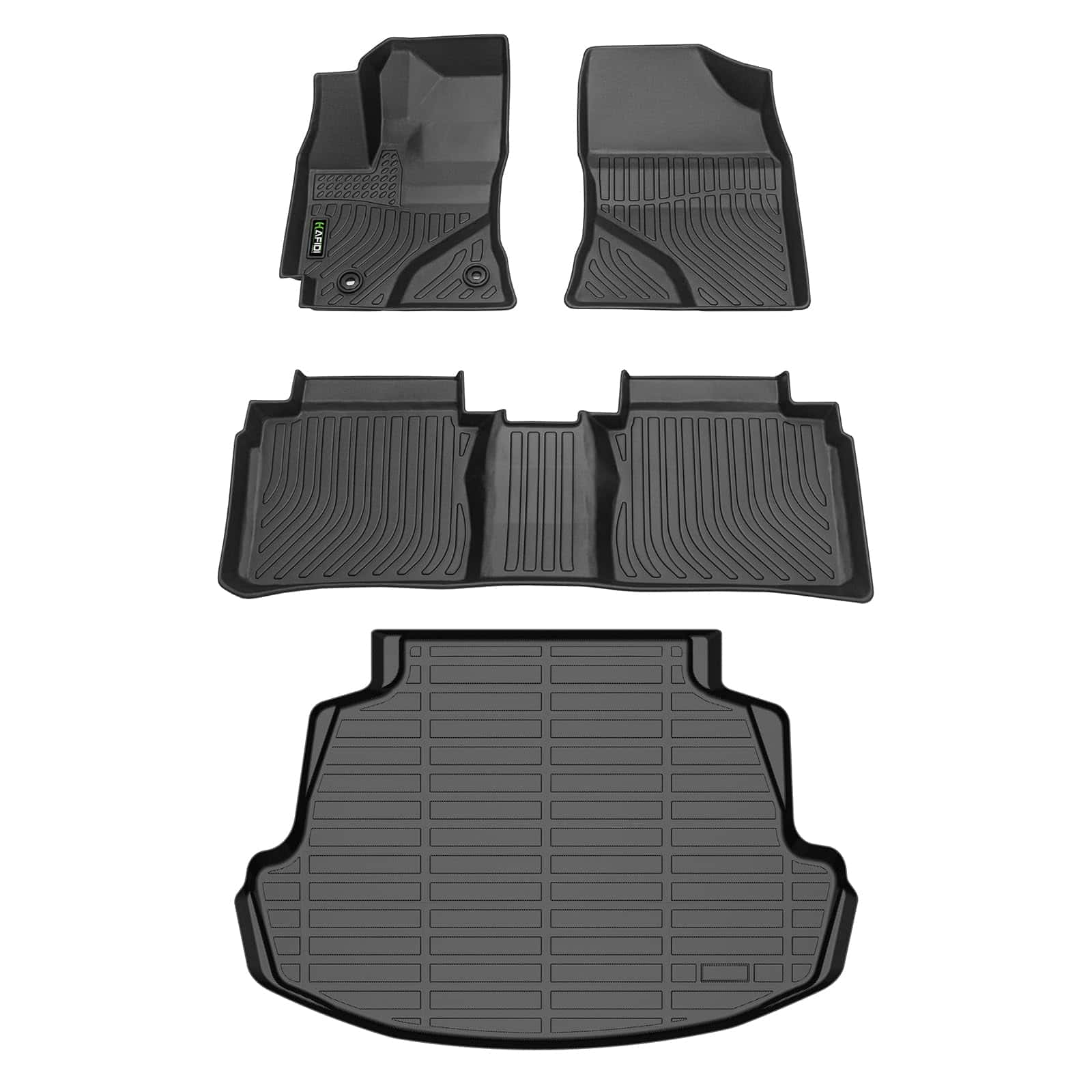 Tapetes y Forro de Carga para auto HAFIDI para Corolla