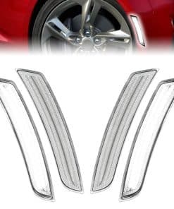 ROCCS 4PCS LED Luces de marcador lateral blancas